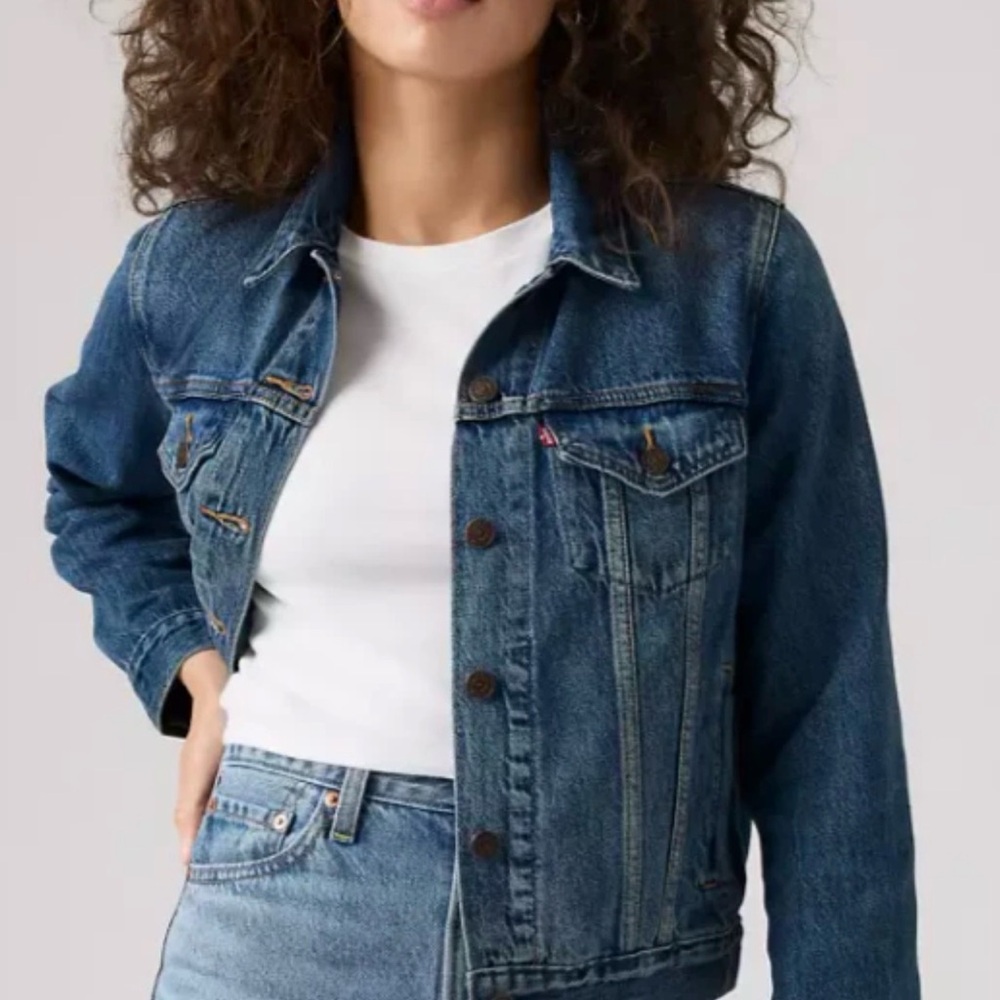 Original Levi’s denim trucker jacket S